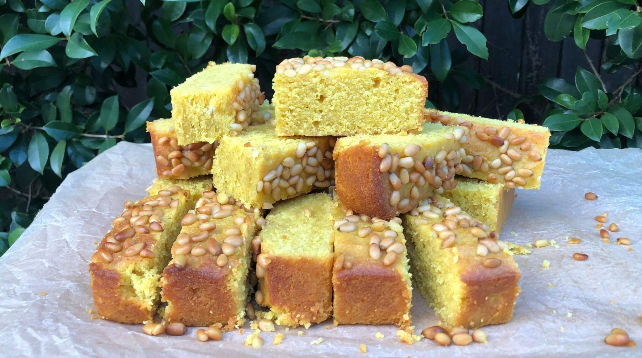 Sfouf Lebanese Turmeric Cake Affordable Wholefoods