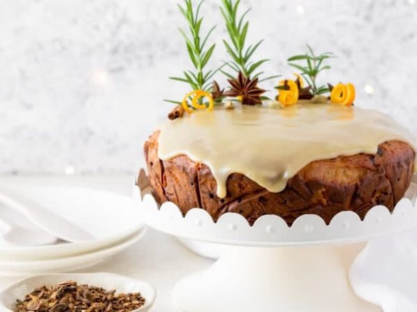 Chai Spiced Gluten Free Christmas Cakes